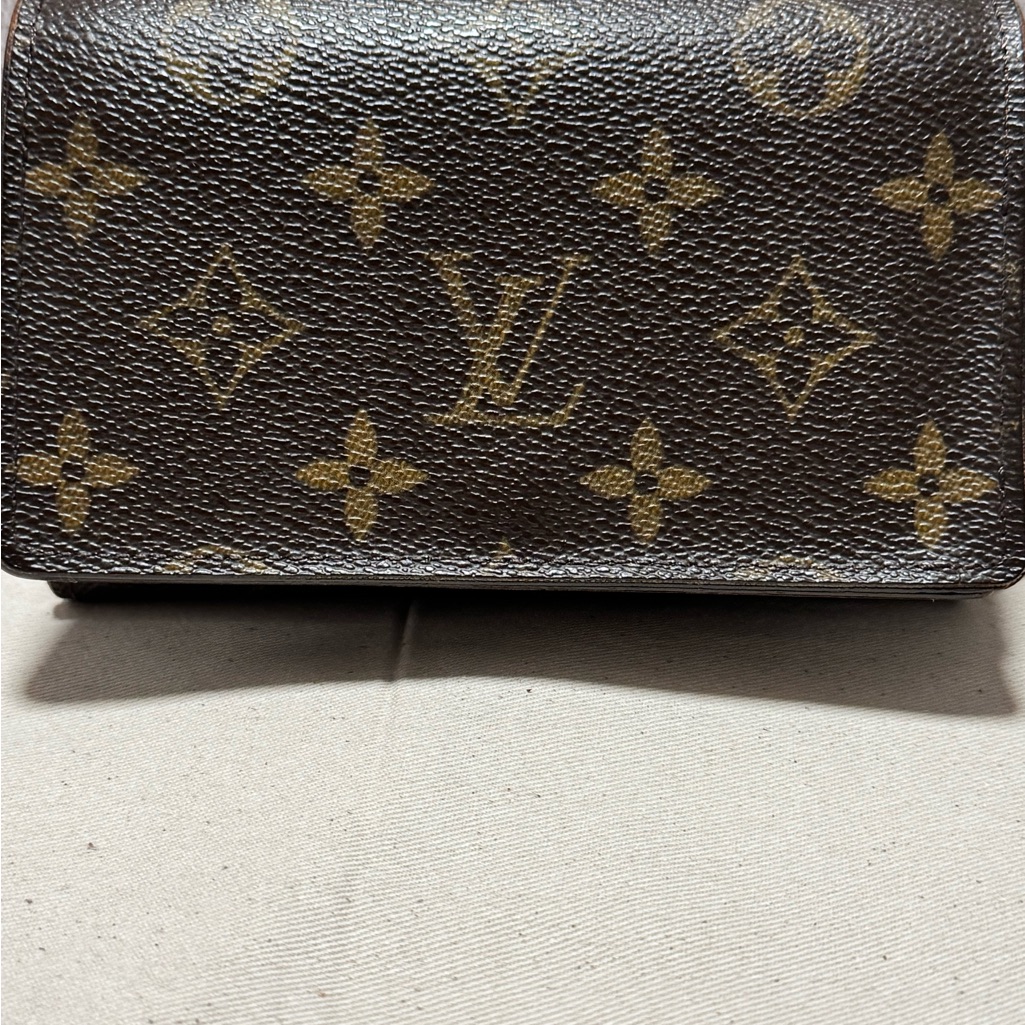 Louis Vuitton Brown Monogram Porte Monnaie Billets Tresor Wallet